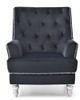 Traditional Armchair Elegant - Black