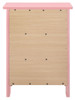 Transitional Nightstand For Bedrooms - Pink
