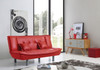 Lionel - Sofa Bed - Red