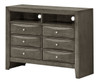 Marilla - Media Chest - Gray