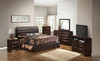 Marilla - Queen Bed - Dark Brown