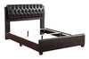Marilla - Queen Bed - Dark Brown