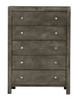 Elegant Transitional Storage Chest - Gray