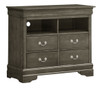 TV Media Chest - Gray