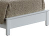 Twin Elegant Transitional Bed For Comfort - White