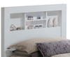 Twin Elegant Transitional Bed For Comfort - White