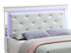 King Elegant Bed - Silver Champagne