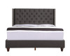 Full Upholstered Bed Transitional - Black