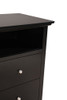 Charming TV Media Chest - Black
