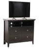 Charming TV Media Chest - Black