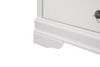 Traditional Style Storage Chest - White