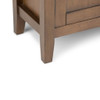 Redmond - Low Storage Cabinet - Rustic Natural Aged Brown