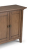 Redmond - Low Storage Cabinet - Rustic Natural Aged Brown