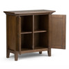 Redmond - Low Storage Cabinet - Rustic Natural Aged Brown