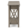 Kitchener - Console Sofa Table - Farmhouse Gray
