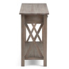 Kitchener - Console Sofa Table - Distressed Gray