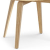 Lowell - Bentwood Dining Chair - Acid Green / Light Brown