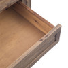 Monroe - Square Coffee Table - Rustic Natural Aged Brown