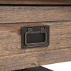 Monroe - Square Coffee Table - Rustic Natural Aged Brown
