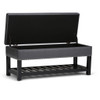 Lomond - Storage Ottoman Bench - Stone Gray