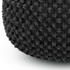 Renee - Round Pouf - Slate Gray