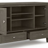 Warm Shaker - TV Media Stand - Farmhouse Gray