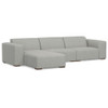 Rex - 2 Seater Sofa And Left Chaise - Gray