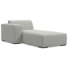 Rex - 2 Seater Sofa And Left Chaise - Gray