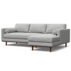Morrison - Right Sectional Sofa - Mist Gray