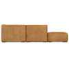 Rex - Left Sectional Sofa And Ottoman - Sienna