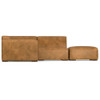 Rex - Right Sectional Sofa And Ottoman - Sienna