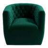 Delaney - Swivel Stylish Chair - Green