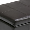 Dover - Storage Ottoman Bench - Tanners Brown