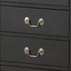 Elegant Traditional Lingerie Chest - Black