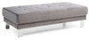 Ottoman For Contemporary Homes - Gray