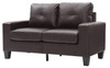 Modular Loveseat - Dark Brown