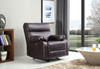 Rocker Recliner - Dark Brown