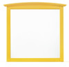 Elegant Wall Mirror - Yellow