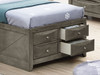 Marilla - Twin Storage Bed - Gray
