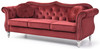 Hollywood - Sofa - Burgundy