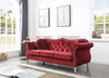 Hollywood - Sofa - Burgundy