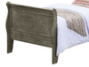 Twin Bed For Cozy Spaces Traditional - Gray