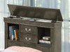 Louis Phillipe - Twin Storage Bed - Gray