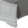 King Elegant Bed - White