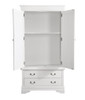 Elegant Traditional Armoire - White