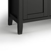 Warm Shaker - TV Media Stand - Black
