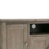 Warm Shaker - TV Media Stand - Distressed Gray