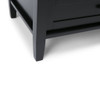 Warm Shaker - TV Media Stand Handcrafted - Black