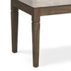Waverly - Small Tufted Ottoman Bench - Natural