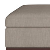 Owen - Square Coffee Table Storage Ottoman - Natural
